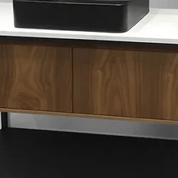 Elli 700mm Vanity + Matching Wall Cabinet with Sliding Mirror